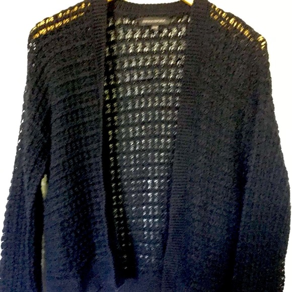 Banana Republic black cotton cardigan - Picture 7 of 11